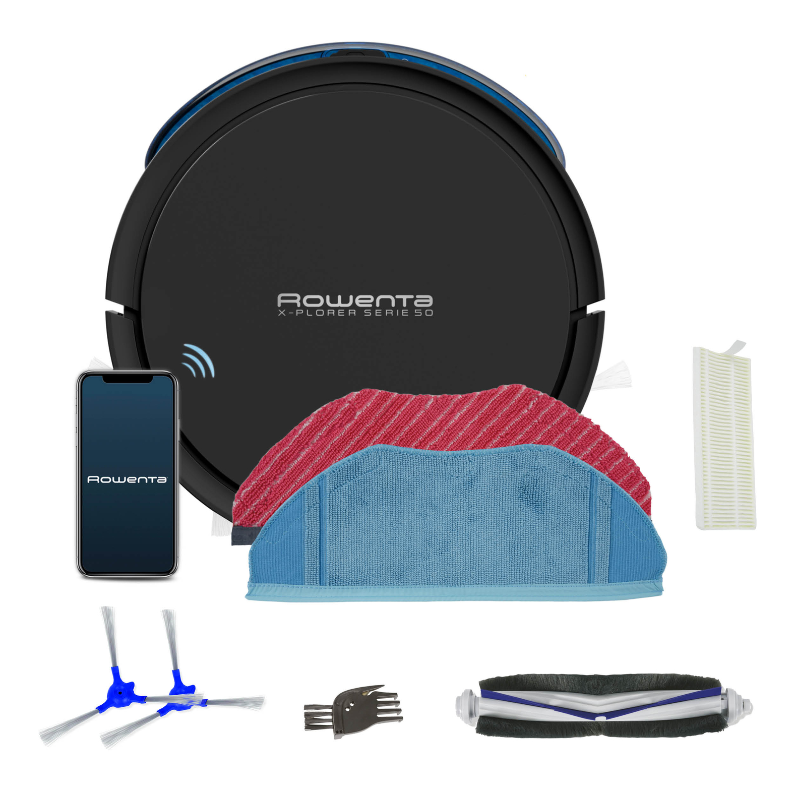 ROWENTA RR7375WH X-PLORER SERIE 505 robotski sesalnik